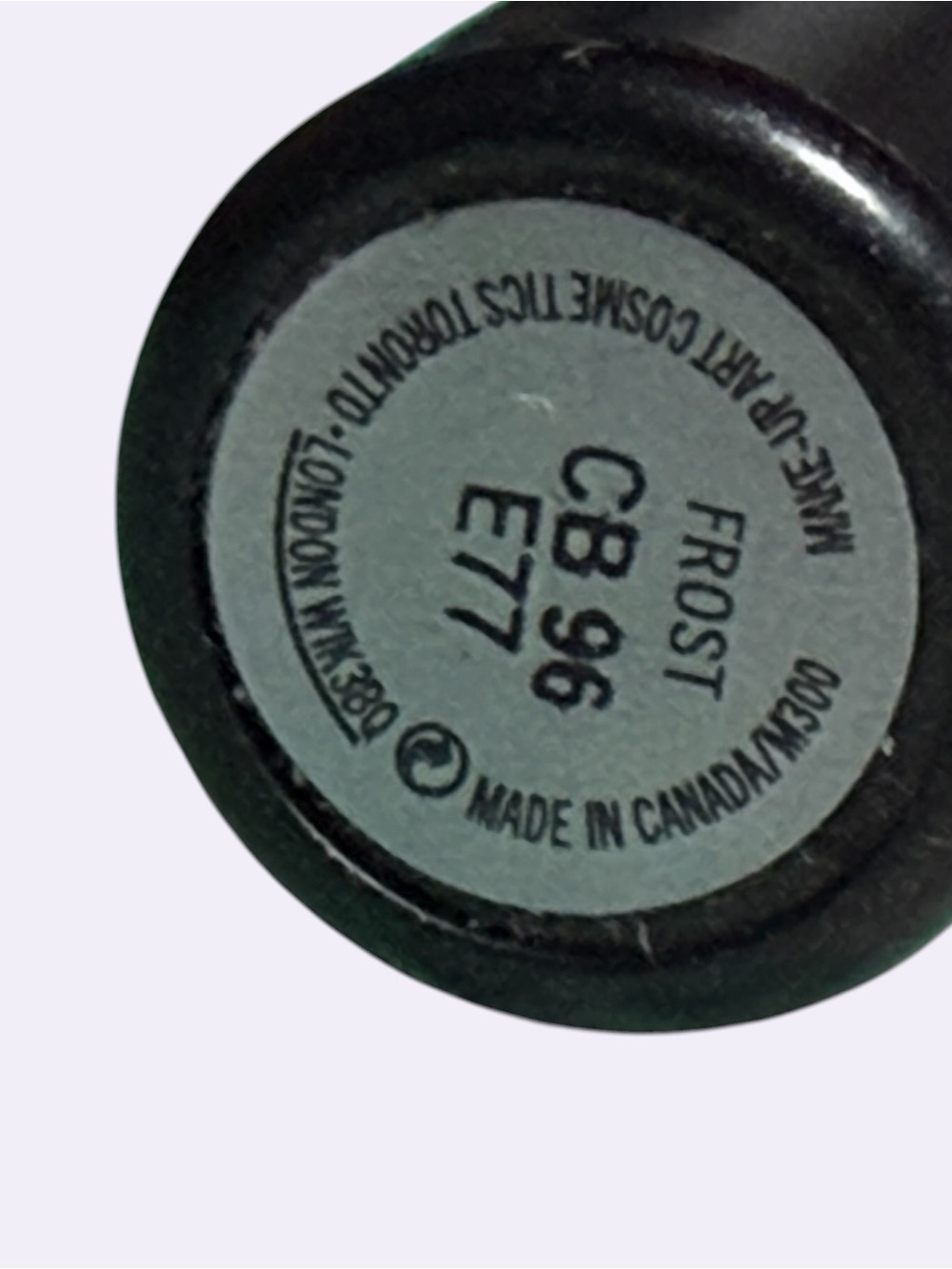 MAC CB 96 Frost Finish Shimmering Red & Gold Lipstick - Picture 4 of 12